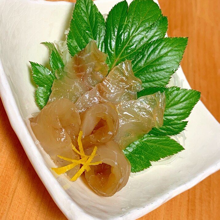 旨味際立つ!アマダイの漬け刺